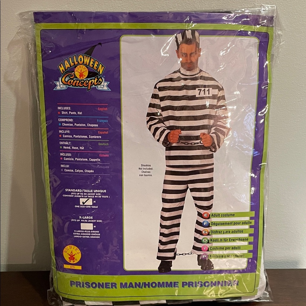 Prisoner Halloween Costume